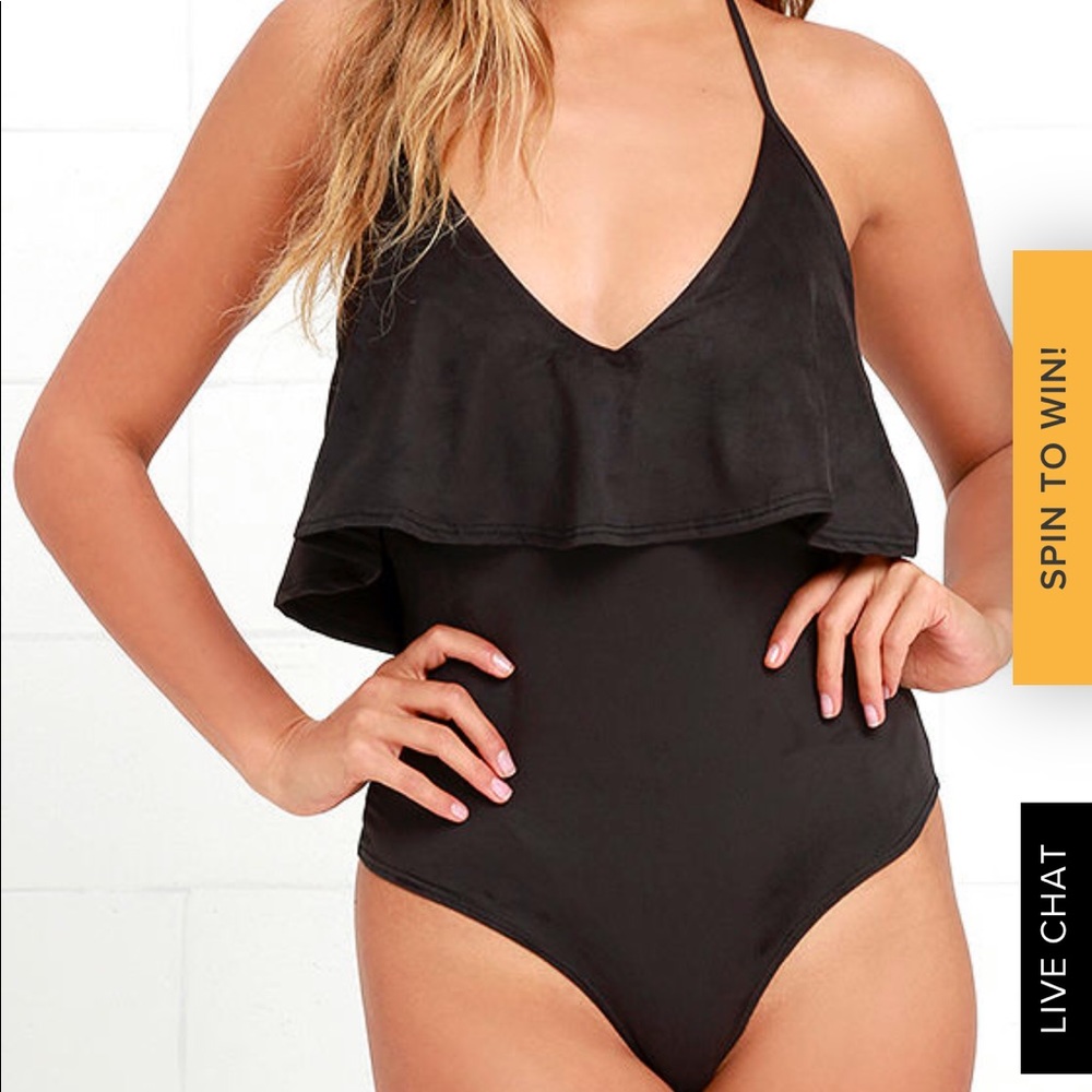 Lulu’s Suede body suit